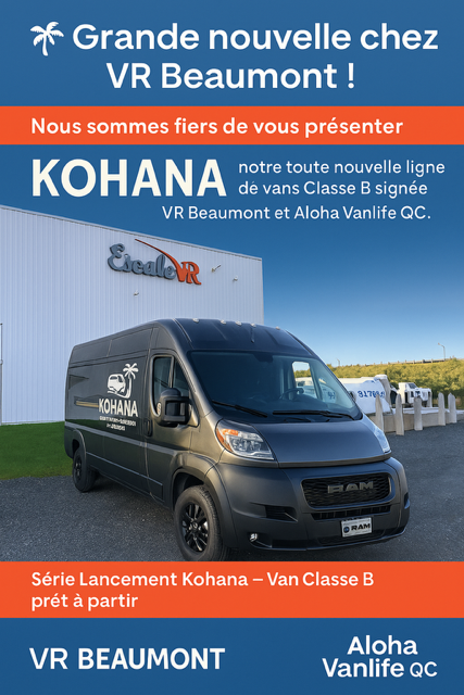 Nouveau Class B Kohana Vanlife DR1 2025